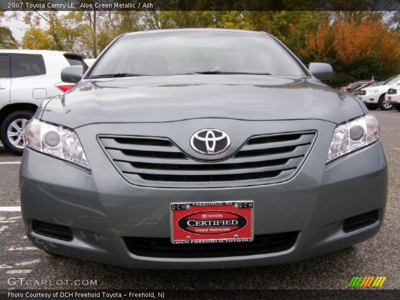 Aloe Green Metallic / Ash 2007 Toyota Camry LE