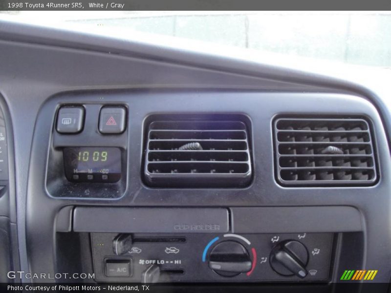 Controls of 1998 4Runner SR5