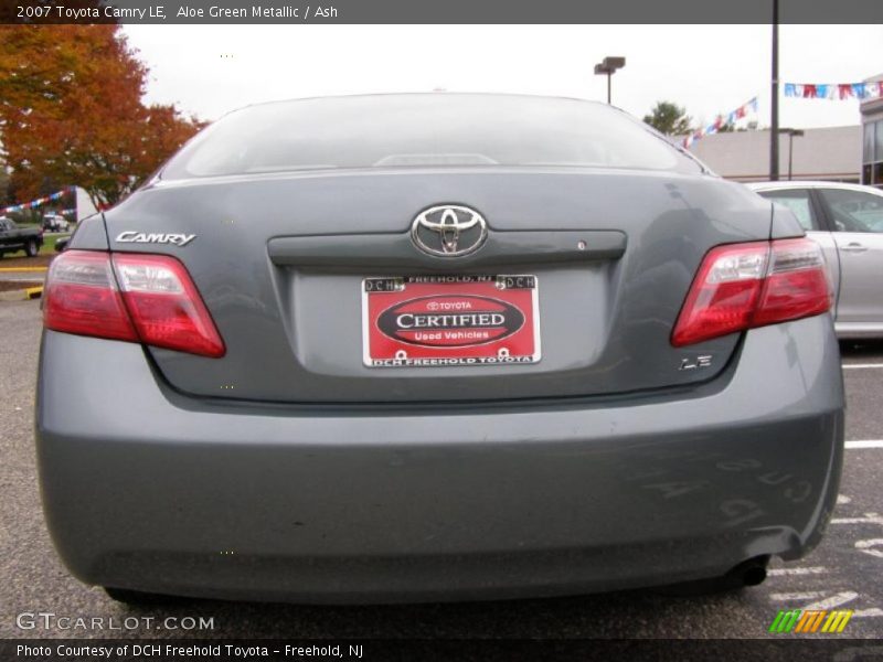Aloe Green Metallic / Ash 2007 Toyota Camry LE