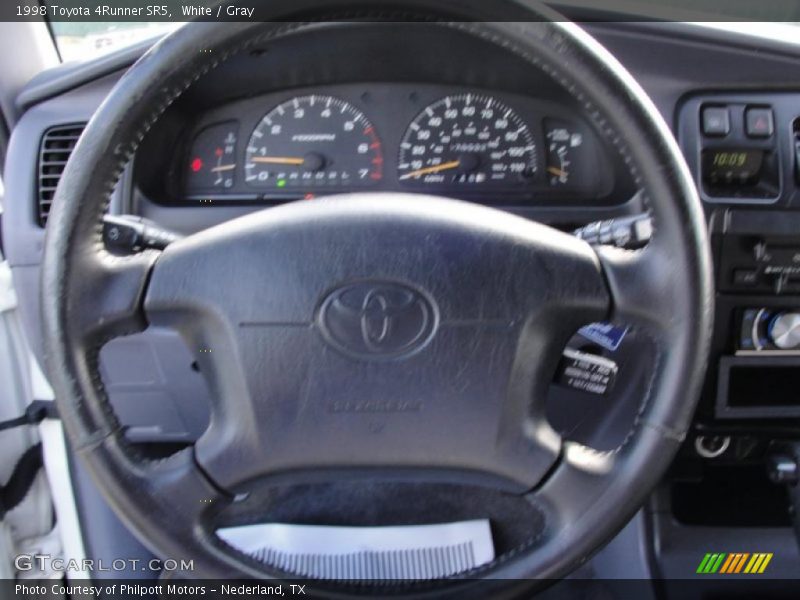 White / Gray 1998 Toyota 4Runner SR5