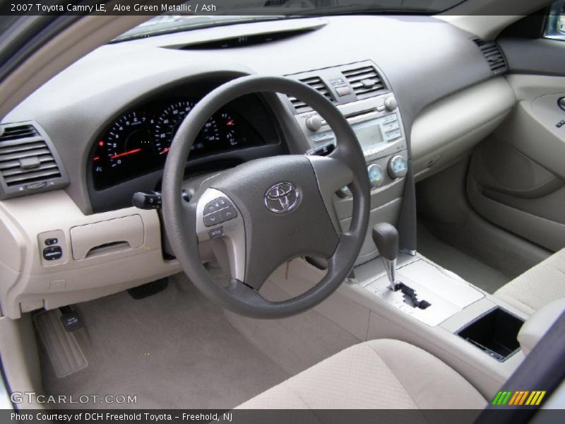 Aloe Green Metallic / Ash 2007 Toyota Camry LE