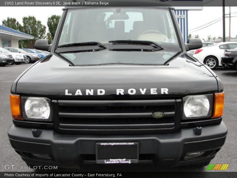 Java Black / Bahama Beige 2002 Land Rover Discovery II SE