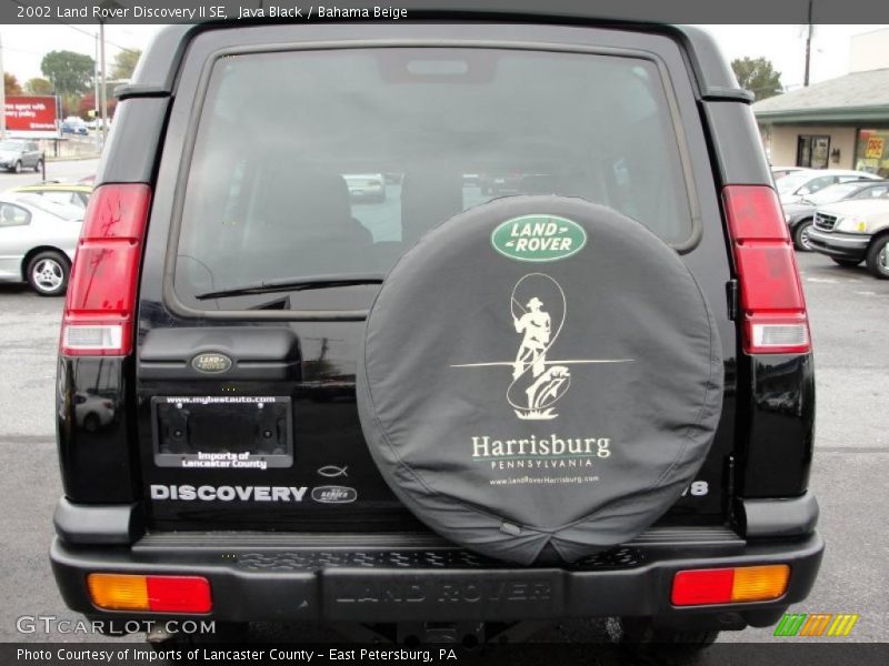 Java Black / Bahama Beige 2002 Land Rover Discovery II SE