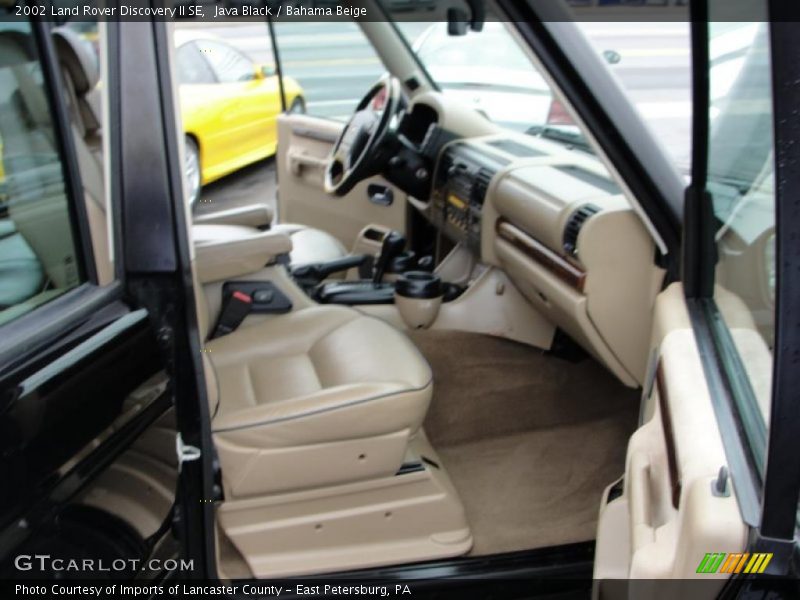 Java Black / Bahama Beige 2002 Land Rover Discovery II SE