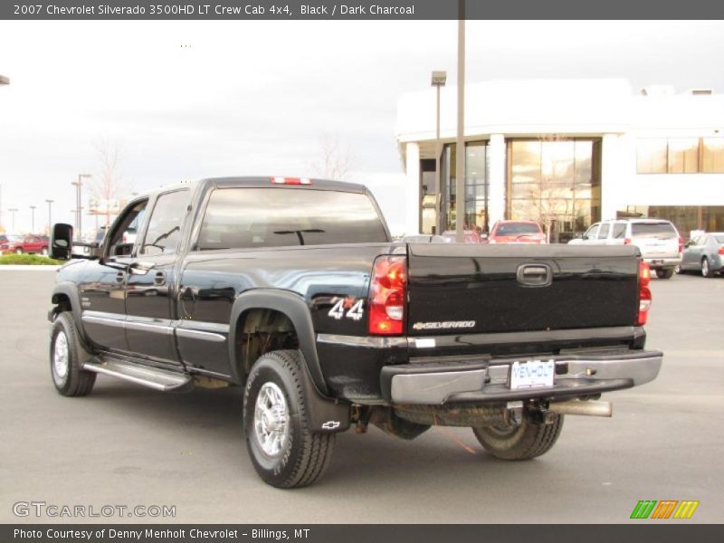 Black / Dark Charcoal 2007 Chevrolet Silverado 3500HD LT Crew Cab 4x4
