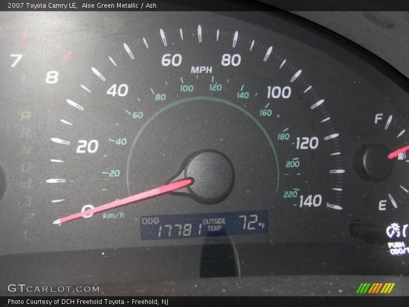 Aloe Green Metallic / Ash 2007 Toyota Camry LE