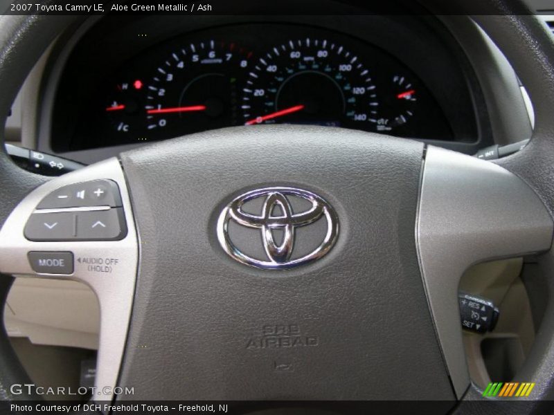 Aloe Green Metallic / Ash 2007 Toyota Camry LE
