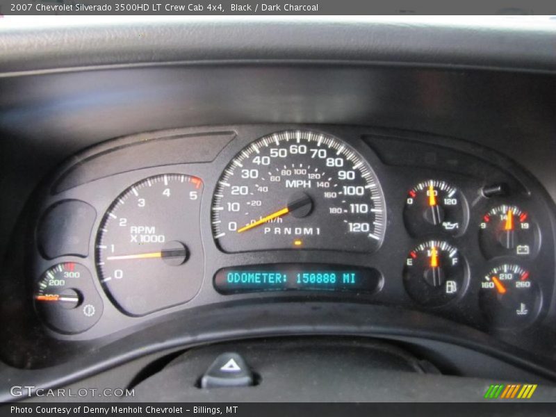  2007 Silverado 3500HD LT Crew Cab 4x4 LT Crew Cab 4x4 Gauges