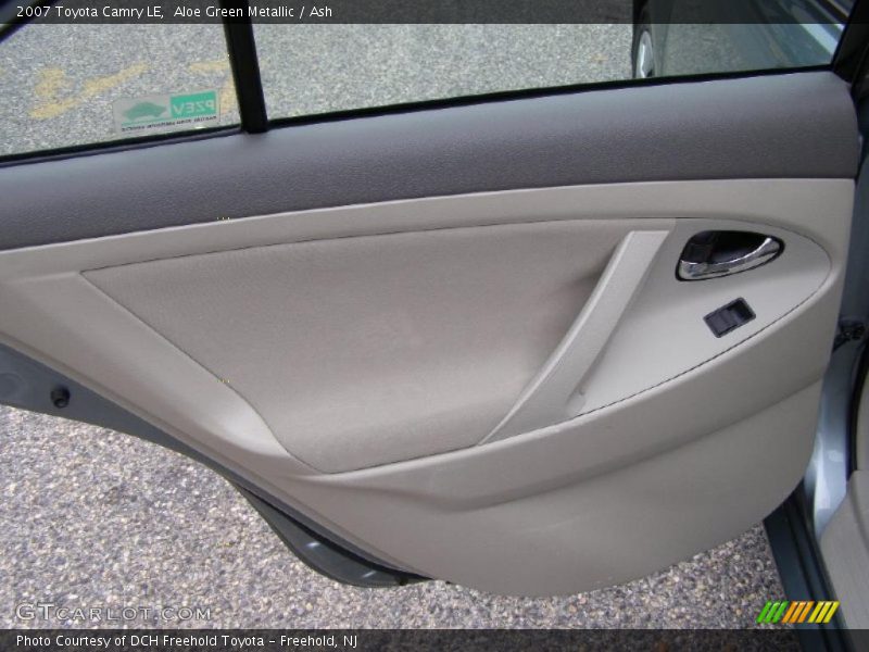 Aloe Green Metallic / Ash 2007 Toyota Camry LE
