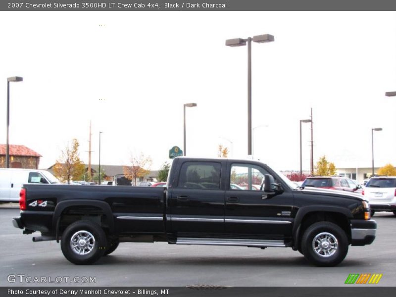 Black / Dark Charcoal 2007 Chevrolet Silverado 3500HD LT Crew Cab 4x4