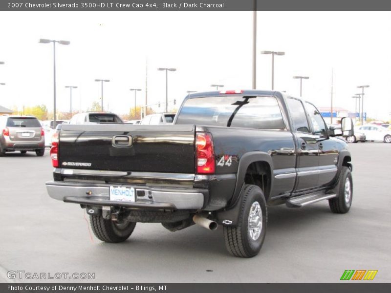 Black / Dark Charcoal 2007 Chevrolet Silverado 3500HD LT Crew Cab 4x4