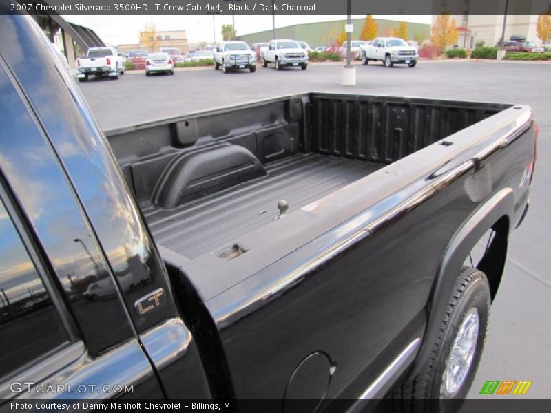 Black / Dark Charcoal 2007 Chevrolet Silverado 3500HD LT Crew Cab 4x4
