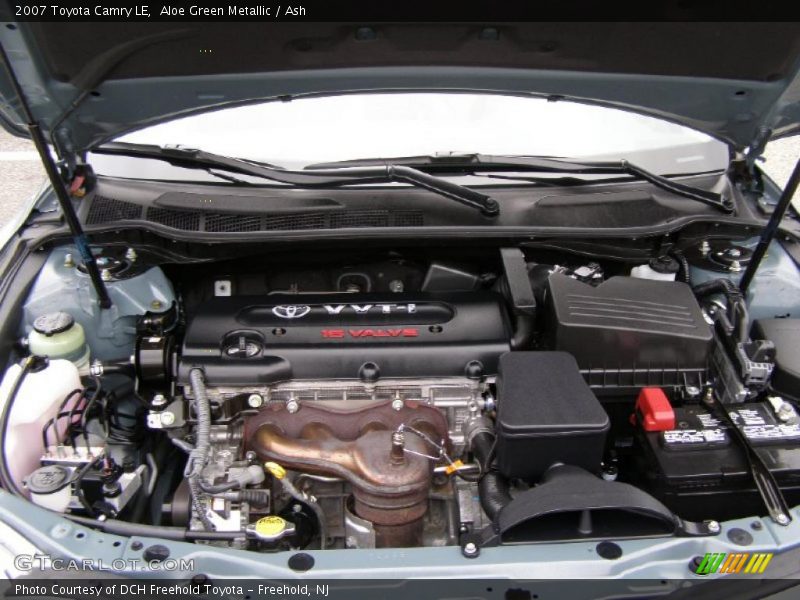 Aloe Green Metallic / Ash 2007 Toyota Camry LE