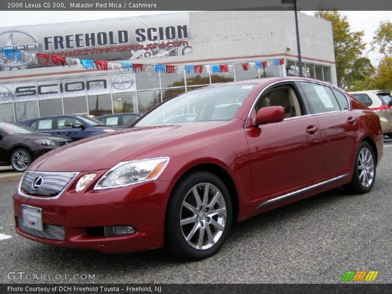 Matador Red Mica / Cashmere 2006 Lexus GS 300