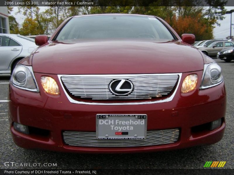 Matador Red Mica / Cashmere 2006 Lexus GS 300