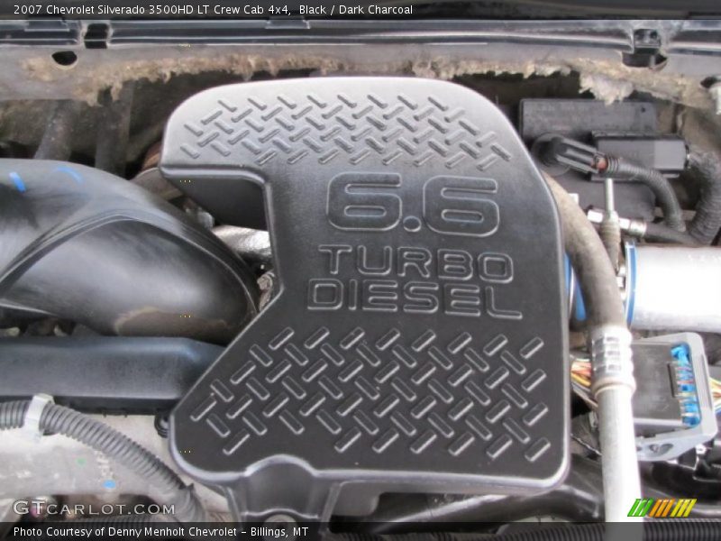  2007 Silverado 3500HD LT Crew Cab 4x4 Engine - 6.6 Liter OHV 32-Valve Duramax Turbo-Diesel V8