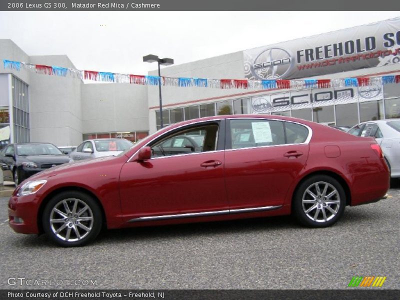 Matador Red Mica / Cashmere 2006 Lexus GS 300