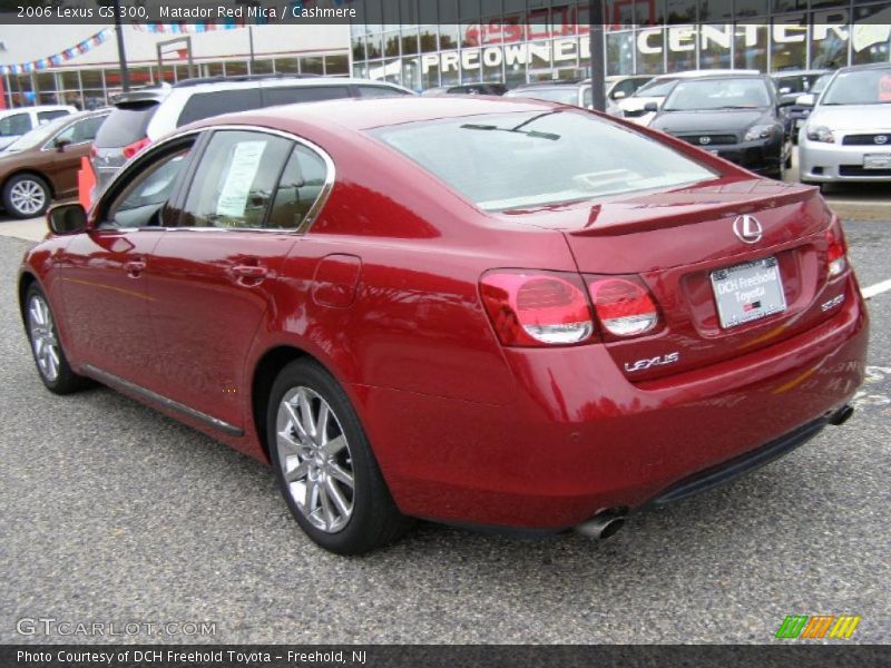 Matador Red Mica / Cashmere 2006 Lexus GS 300