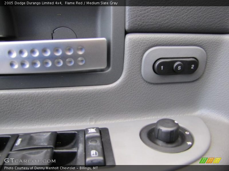 Flame Red / Medium Slate Gray 2005 Dodge Durango Limited 4x4