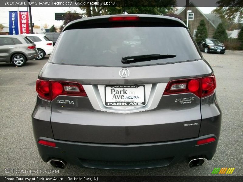 Grigio Metallic / Ebony 2010 Acura RDX SH-AWD Technology