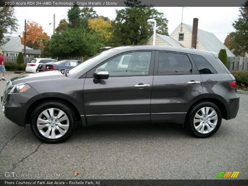 Grigio Metallic / Ebony 2010 Acura RDX SH-AWD Technology