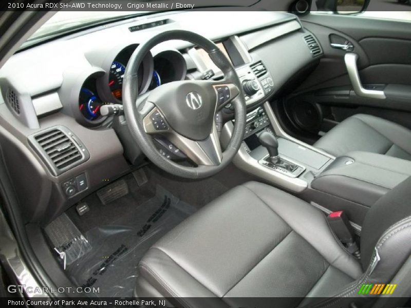 Ebony Interior - 2010 RDX SH-AWD Technology 