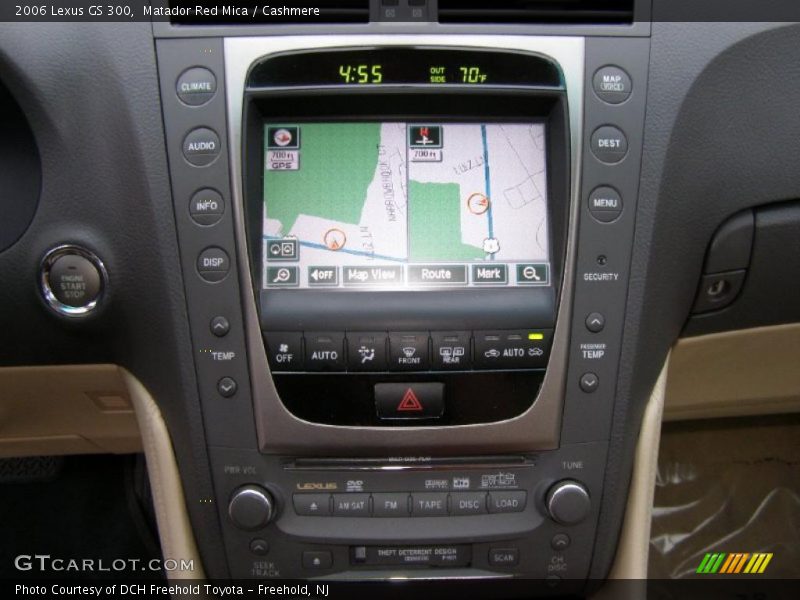 Navigation of 2006 GS 300