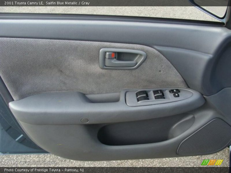 Sailfin Blue Metallic / Gray 2001 Toyota Camry LE