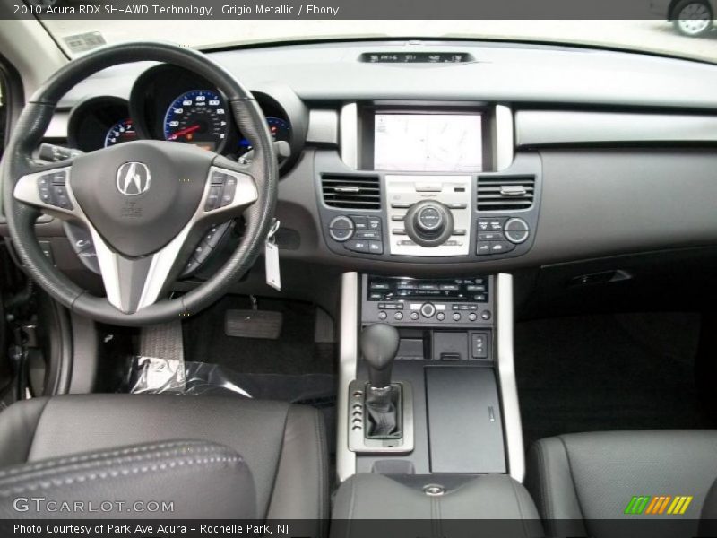 Dashboard of 2010 RDX SH-AWD Technology