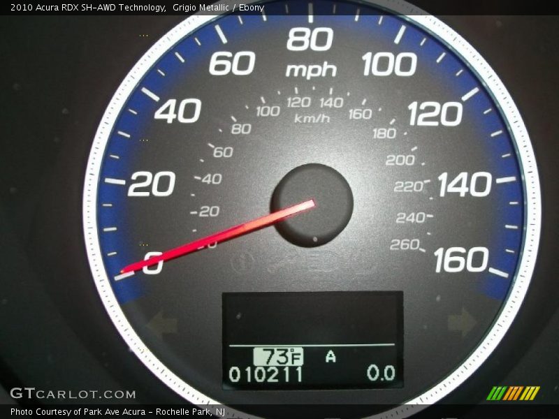 Grigio Metallic / Ebony 2010 Acura RDX SH-AWD Technology