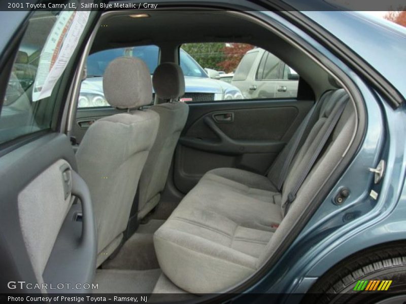 Sailfin Blue Metallic / Gray 2001 Toyota Camry LE