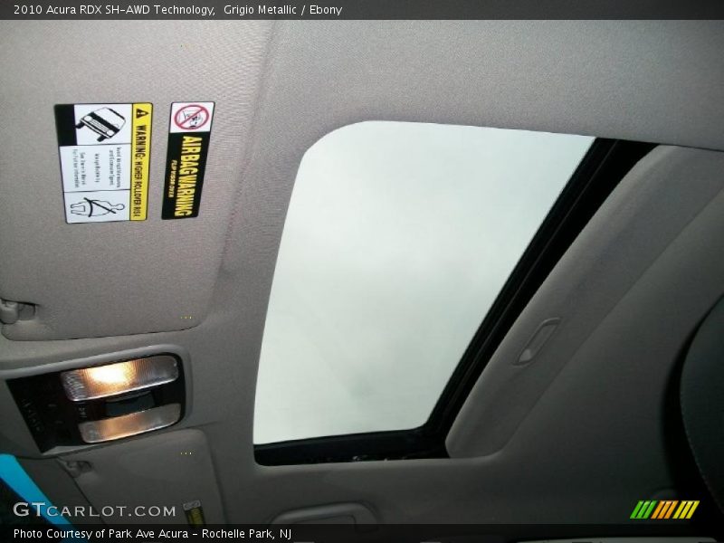 Sunroof of 2010 RDX SH-AWD Technology