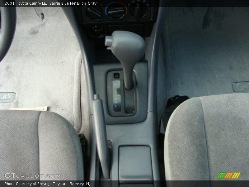 Sailfin Blue Metallic / Gray 2001 Toyota Camry LE
