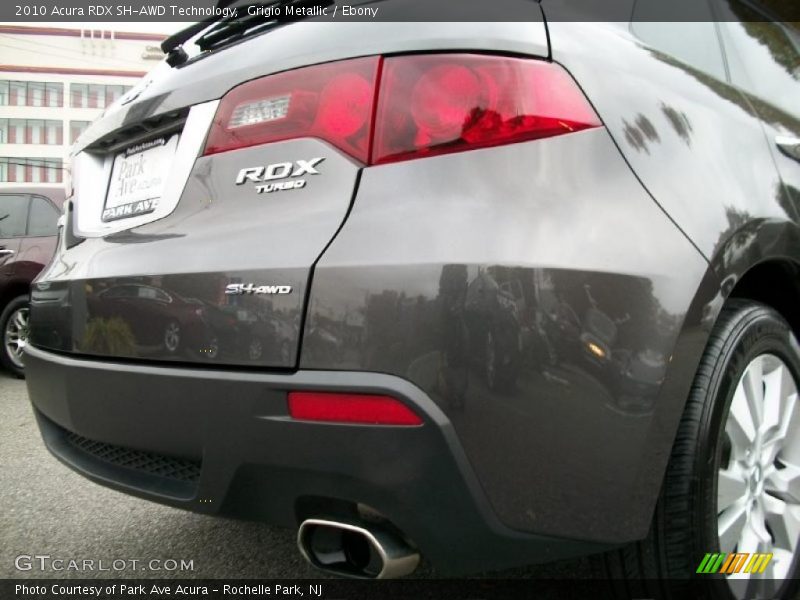 Grigio Metallic / Ebony 2010 Acura RDX SH-AWD Technology