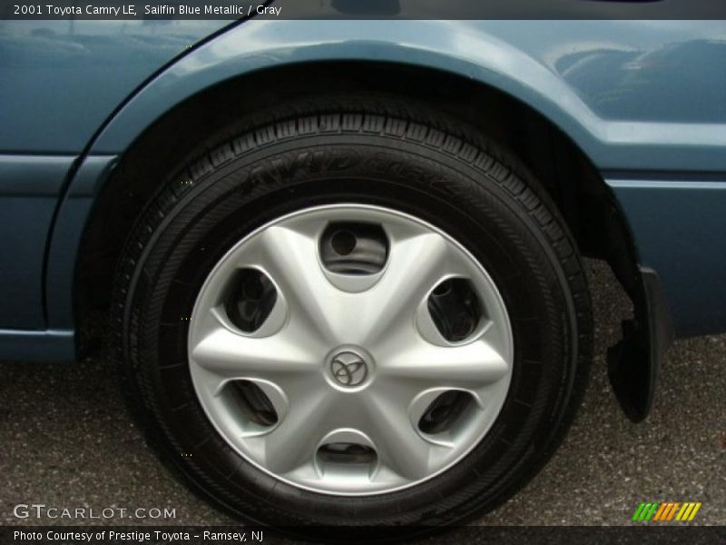 Sailfin Blue Metallic / Gray 2001 Toyota Camry LE