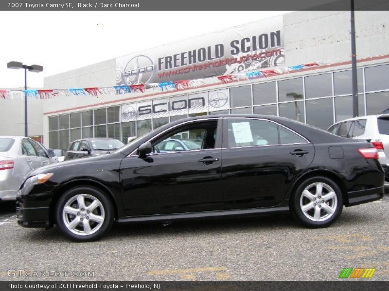 Black / Dark Charcoal 2007 Toyota Camry SE