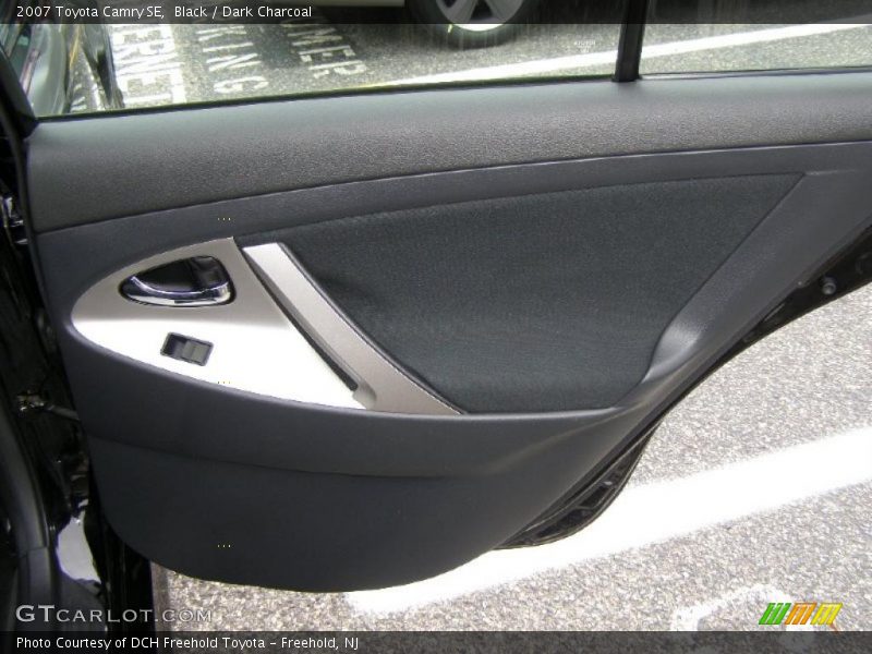 Black / Dark Charcoal 2007 Toyota Camry SE