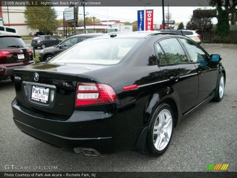 Nighthawk Black Pearl / Parchment 2008 Acura TL 3.2
