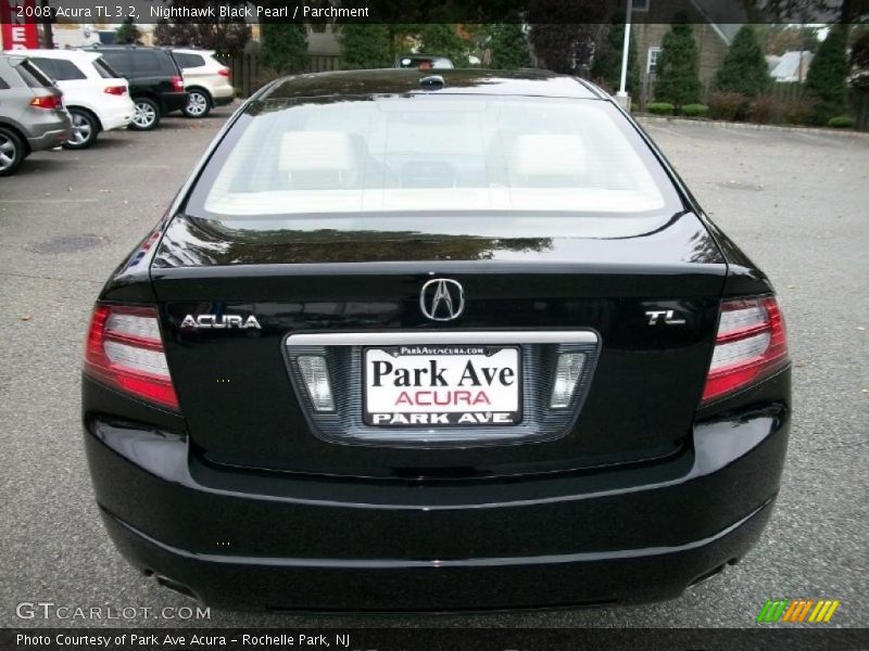 Nighthawk Black Pearl / Parchment 2008 Acura TL 3.2