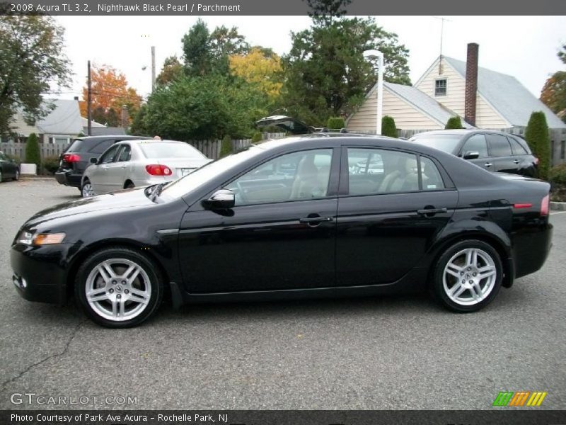 Nighthawk Black Pearl / Parchment 2008 Acura TL 3.2