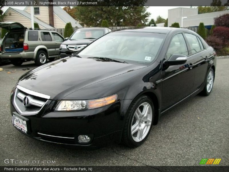 Nighthawk Black Pearl / Parchment 2008 Acura TL 3.2