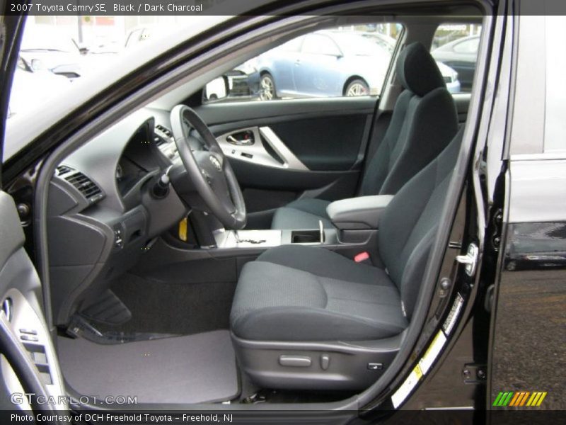 Black / Dark Charcoal 2007 Toyota Camry SE