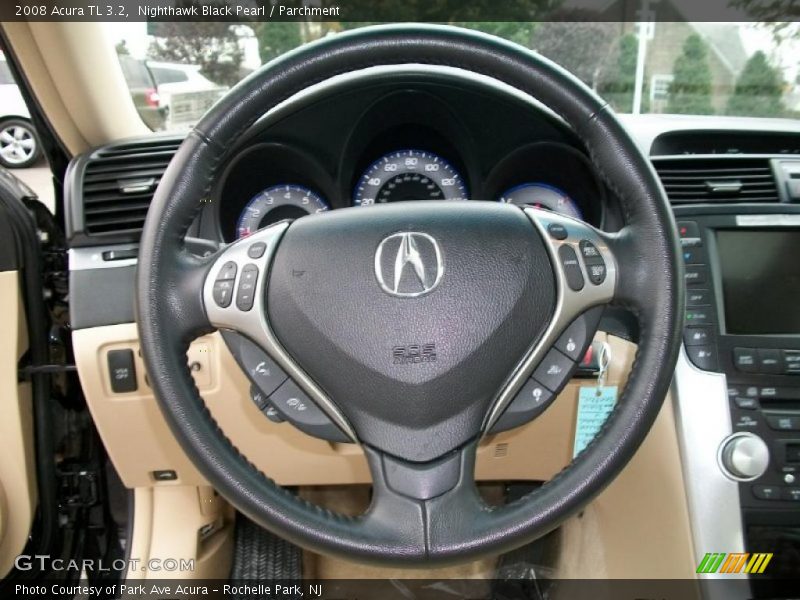 Nighthawk Black Pearl / Parchment 2008 Acura TL 3.2