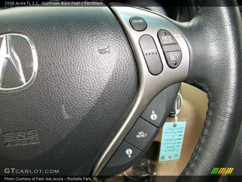 Nighthawk Black Pearl / Parchment 2008 Acura TL 3.2