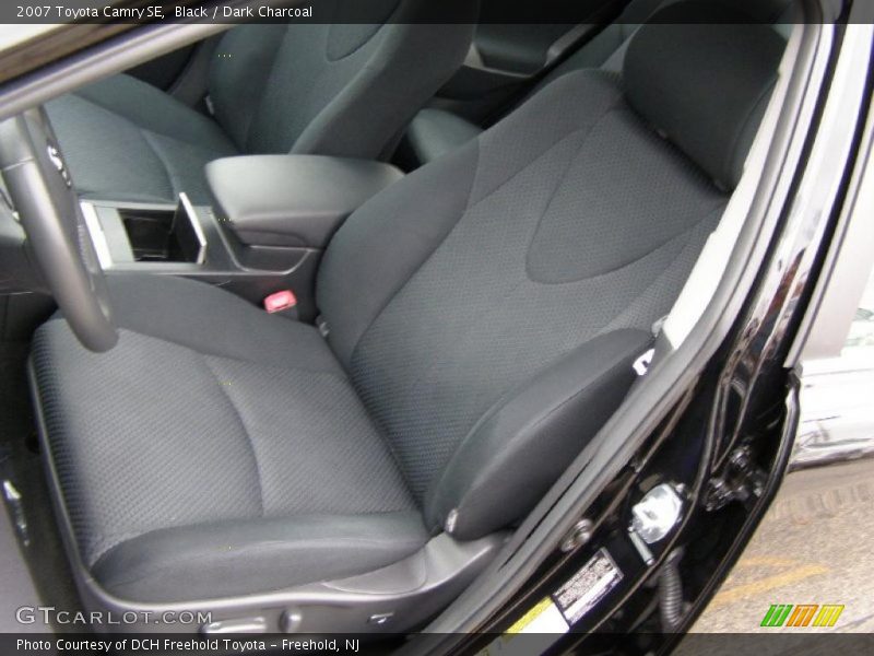 Black / Dark Charcoal 2007 Toyota Camry SE