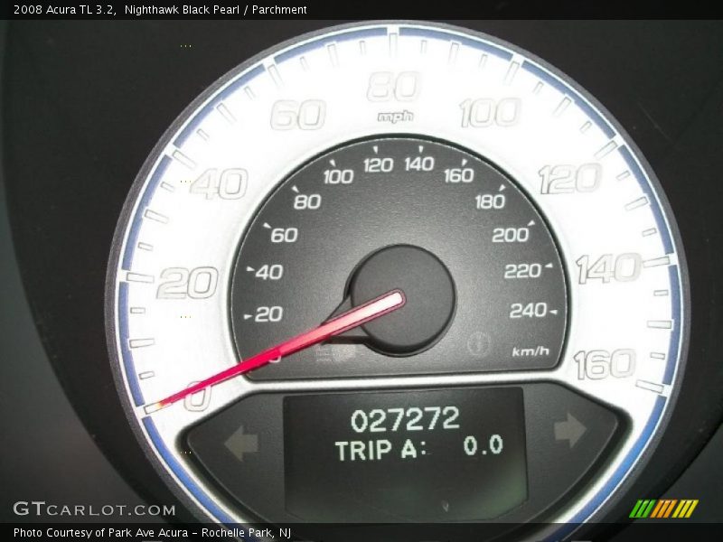 Nighthawk Black Pearl / Parchment 2008 Acura TL 3.2