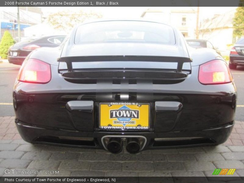 Black / Black 2008 Porsche Cayman S Porsche Design Edition 1