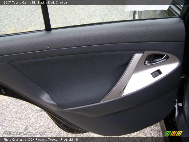 Black / Dark Charcoal 2007 Toyota Camry SE