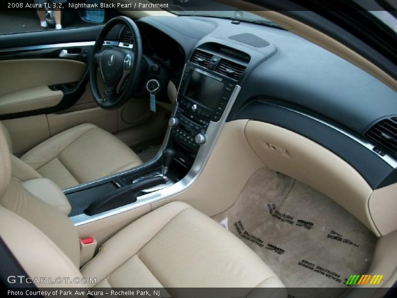 Nighthawk Black Pearl / Parchment 2008 Acura TL 3.2