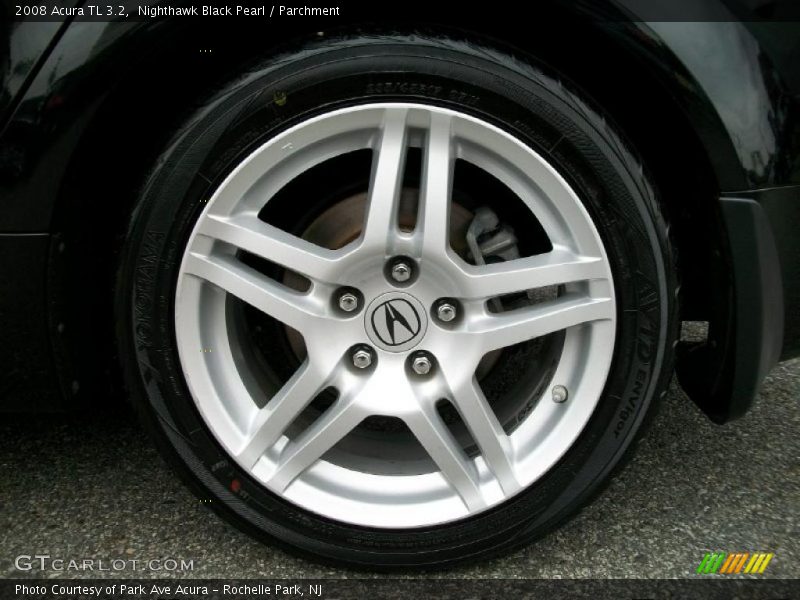 Nighthawk Black Pearl / Parchment 2008 Acura TL 3.2
